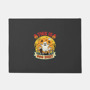 Funny Halloween Boo Sheet Ghost Graveyard Doormat