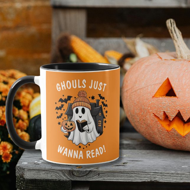 Funny Halloween Book Lovers  Mug (Creator Uploaded)