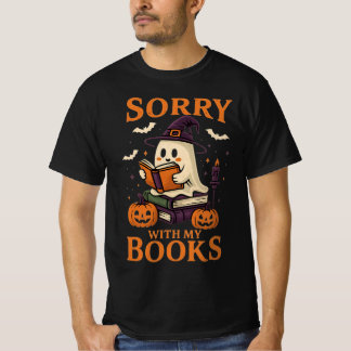 Funny Halloween Book T-Shirt