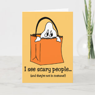 Funny Halloween card