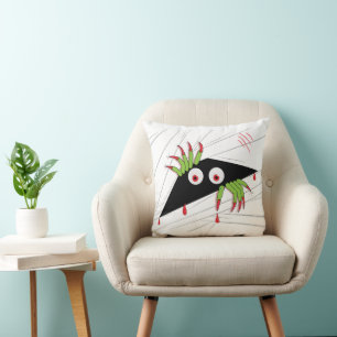 Funny Halloween Cartoon Monster Cushion