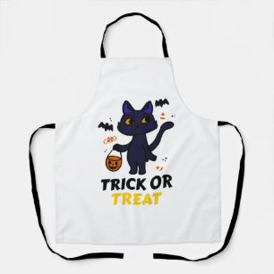 funny halloween cat costume halloween gift apron