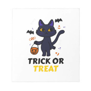 funny halloween cat costume halloween gift notepad