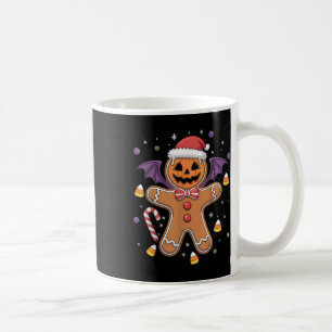 Funny Halloween Christmas Gingerbread Man Costume Coffee Mug