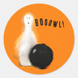 Funny Halloween Classic Round Sticker