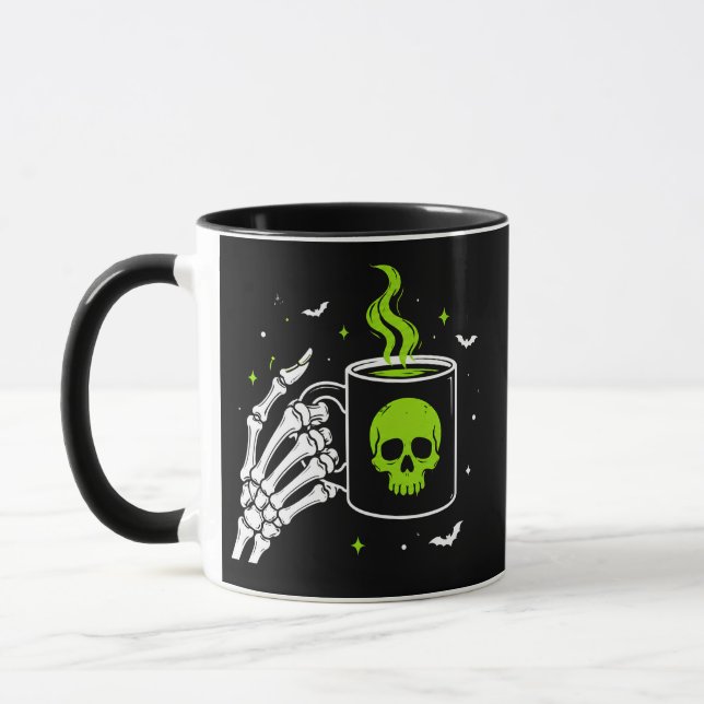 Funny Halloween Coffee Mug (Left)