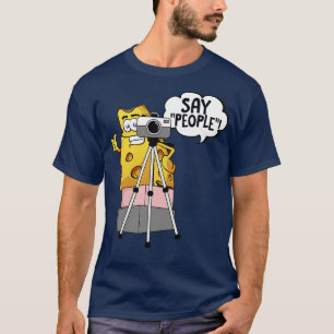 Funny Halloween Costume Cool Photography Cheese Ph T-Shirt