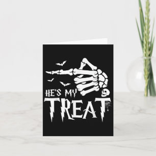 Funny Halloween Costume Couple Skeleton Matching S Card