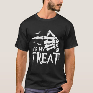 Funny Halloween Costume Couple Skeleton Matching S T-Shirt