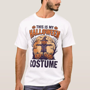 Funny Halloween Costume Pumpkin Witch Shirt Design