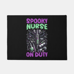 Funny Halloween Costume Registered Nurse Trick Or Doormat