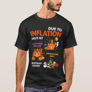 Funny Halloween Costume Thanksgiving Ugly Christma T-Shirt