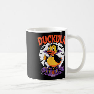 Funny Halloween Costume Vampire Rubber Duck Duckie Coffee Mug