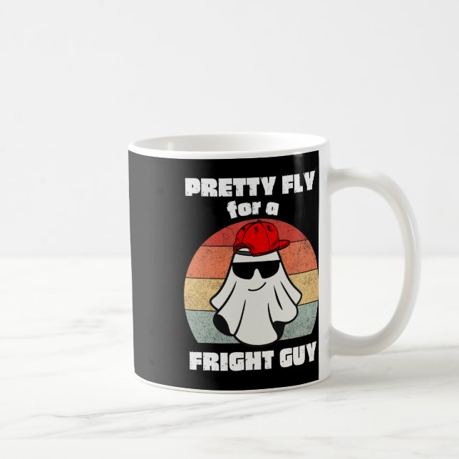 Funny Halloween Cute Ghost Spooky Funny Halloween  Coffee Mug (Right)