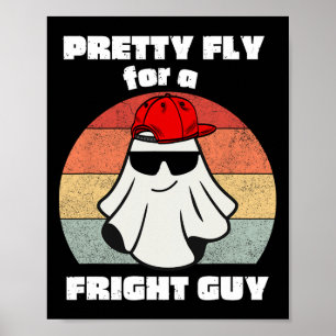 Funny Halloween Cute Ghost Spooky Funny Halloween Poster