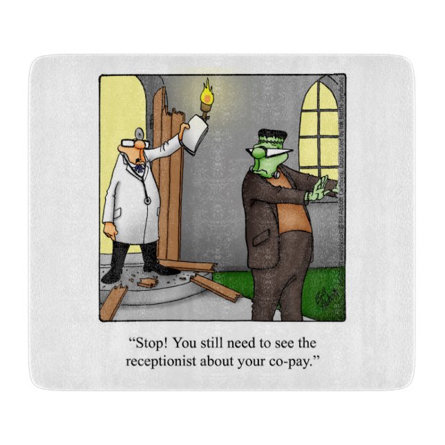 Funny Halloween Cutting Board Gift  (Front)