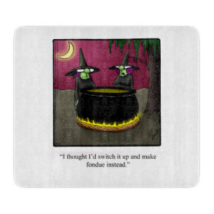 Funny Halloween Cutting Board Gift 