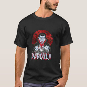 Funny Halloween Dad Dracula Costume Dadcula T-Shirt