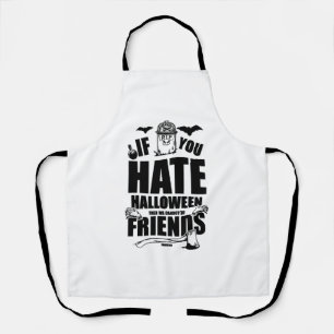 Funny Halloween design for the Halloween party Apron