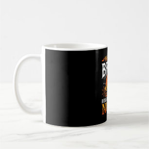 Funny Halloween Dialysis Nurse Witch Broom Design Coffee Mug