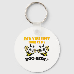 Funny Halloween Did You Just Look At My Boo Bees C Key Ring