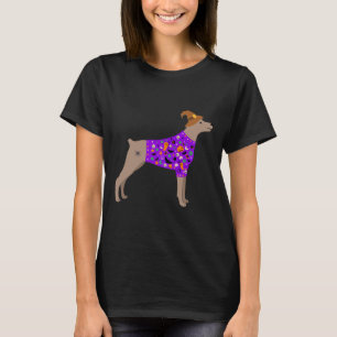 Funny Halloween Doberman Pinscher In Halloween Dog T-Shirt