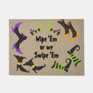 Funny Halloween Doormat