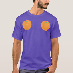 Funny Halloween Double Oranges 2561 T-Shirt