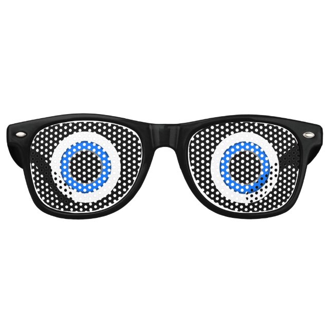 Funny Halloween Eyeballs Novelty Sunglasses (Front)