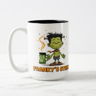 Funny Halloween Franky’s Stein Monster Coffee Mug