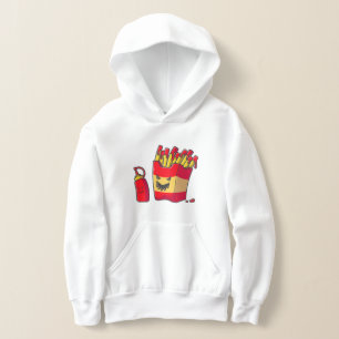 funny halloween french fries monster