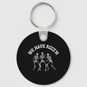 Funny Halloween Gen Alpha Slang Rizzn Key Ring