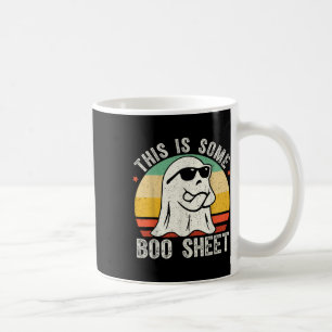 Funny Halloween Ghost Costume Vintage Mens Women  Coffee Mug