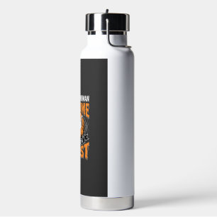 Funny Halloween Ghost Human Costume Vintage Water Bottle