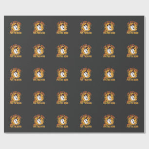 Funny Halloween Ghost I'm Just Here For The Boos Wrapping Paper