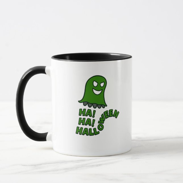 Funny Halloween Ghost Mug (Left)