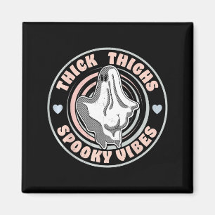 Funny Halloween Ghost Pastel Goth Magnet