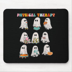 Funny Halloween Ghost Physical Therapy Pt Physical Mouse Pad