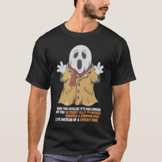 Funny Halloween Ghost T-Shirt
