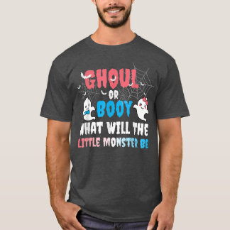 Funny Halloween Ghoul Or Booy Ghost Monster Gender T-Shirt