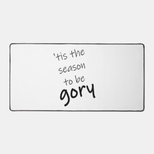 Funny Halloween Gory Season Desk Mat
