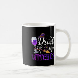 Funny Halloween Hat Drink Up Witches Funny Drink U Coffee Mug