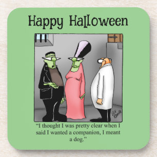 Funny Halloween Humour Coasters