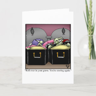 Funny Halloween Humour Greeting Card 