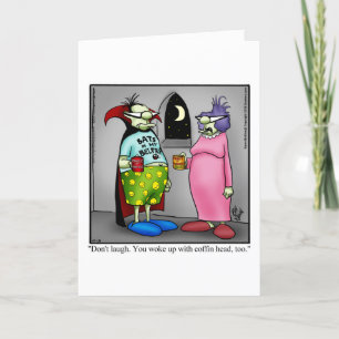 Funny Halloween Humour Greeting Card