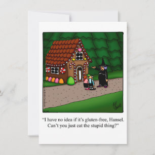 Funny Halloween Humour Greeting Card