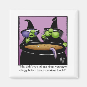 Funny Halloween Humour Magnet