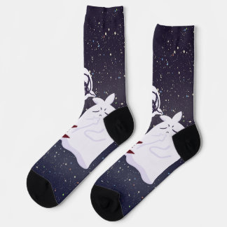 Funny Halloween Humour Overthinking Ghost Socks