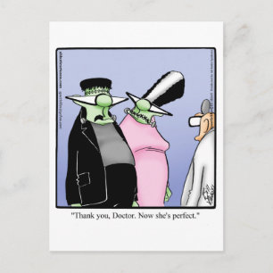Funny  Halloween Humour Postcard