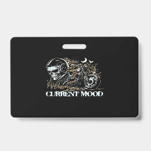 Funny Halloween ID Badge
